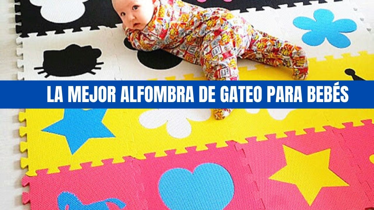 La mejor alfombra de gateo para bebés